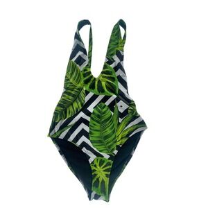 Missguided,‎ women's bathing suit, size medium multicolor floral